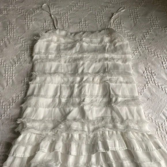 Princess Polly White Mini Dress - Picture 1 of 4